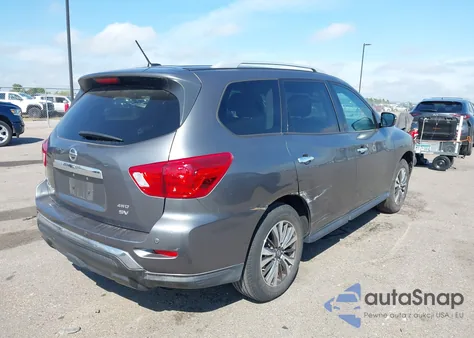 2017 Nissan Pathfinder Platinum/S/Sl/Sv из США, поврежденный, VIN 5N1DR2MM0HC615394